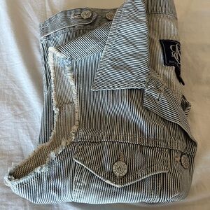 Rock & Republic Striped Vest - Black and White